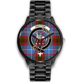 Trotter Clan Badge Tartan Black Watch