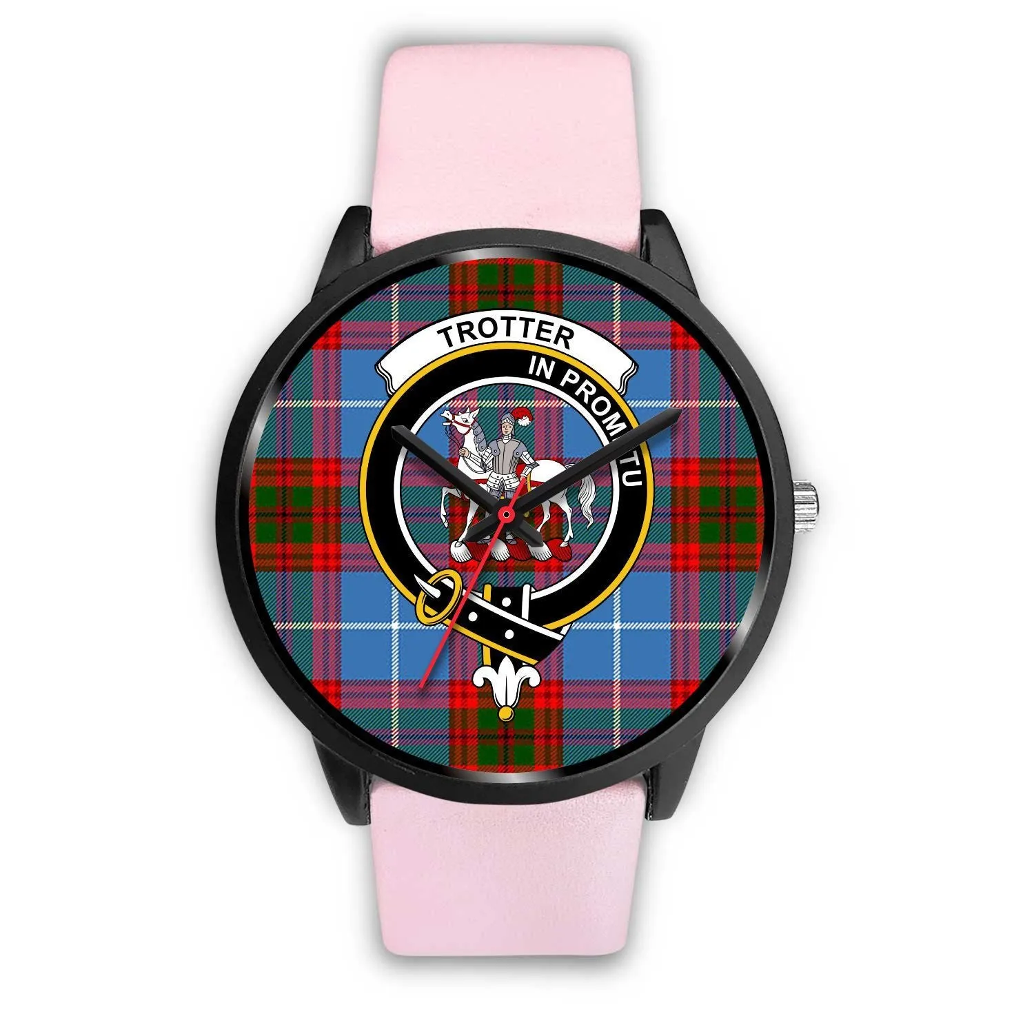 Trotter Clan Badge Tartan Black Watch