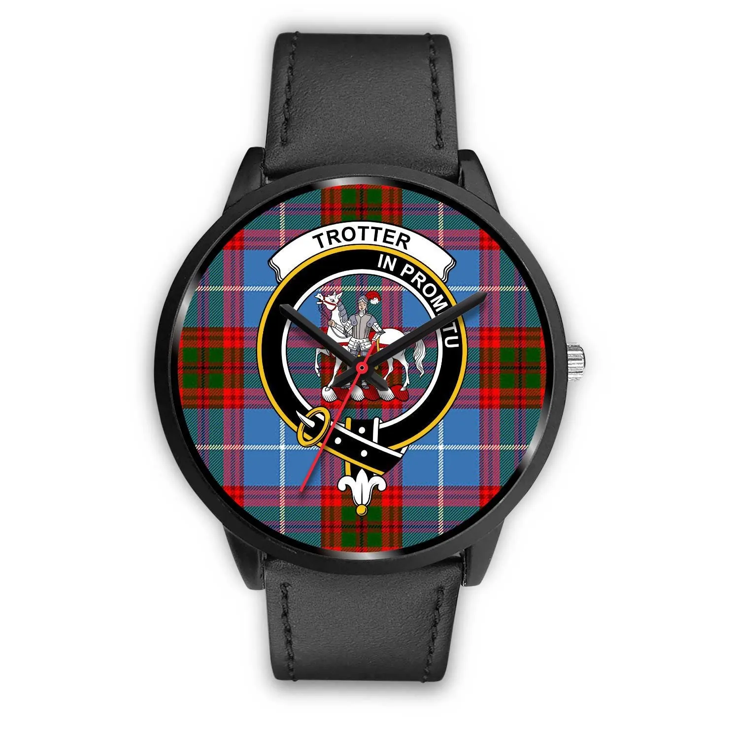 Trotter Clan Badge Tartan Black Watch