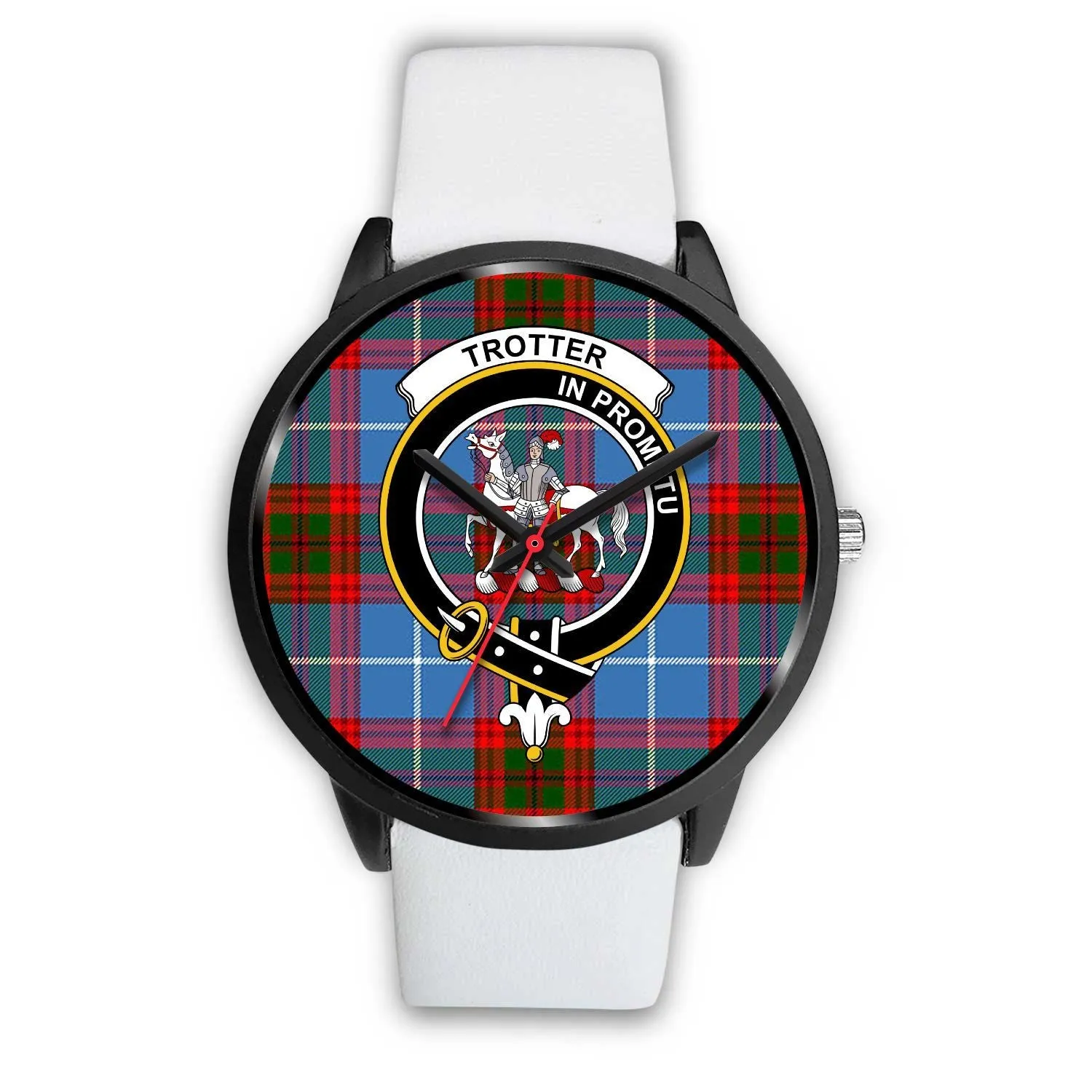 Trotter Clan Badge Tartan Black Watch