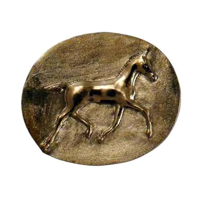 Trotting Foal Belt Buckle