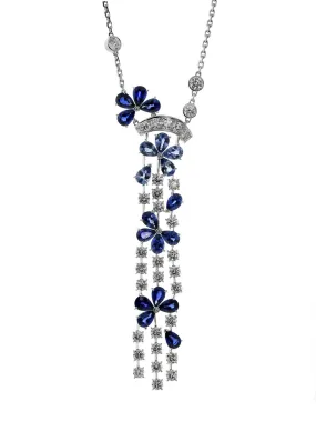 Van Cleef & Arpels Sapphire, Diamond Necklace