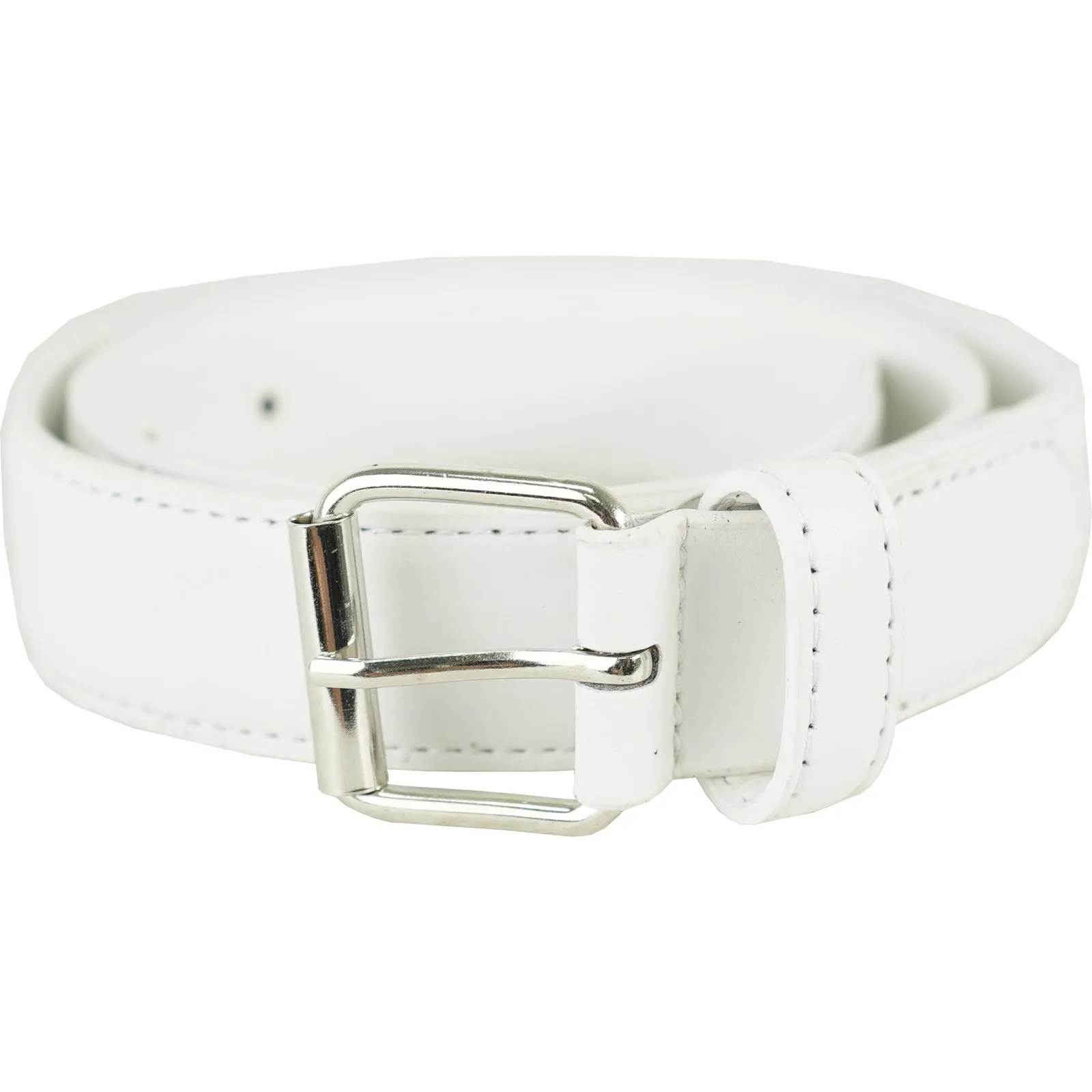 Vangelo Kid Classic Dress Belt White