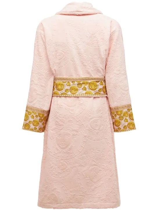 Versace   Medusa cotton bathrobe 