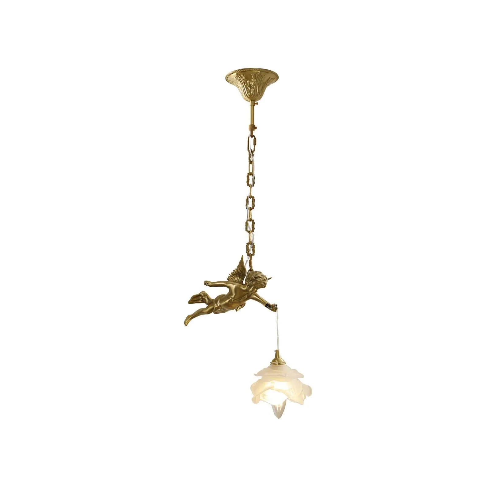 Vintage Angel Pendant Light