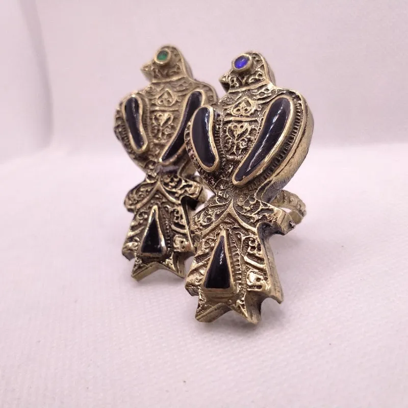 Vintage Big Bird Massive Adjustable Ring