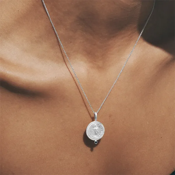 Virago Coin Necklace - Silver