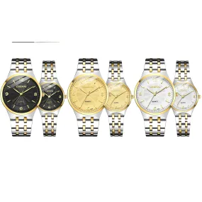 Watch Girls and Boys Couple's Women's Simple Fashion New Ultra-Thin Waterproof Quartz Watch