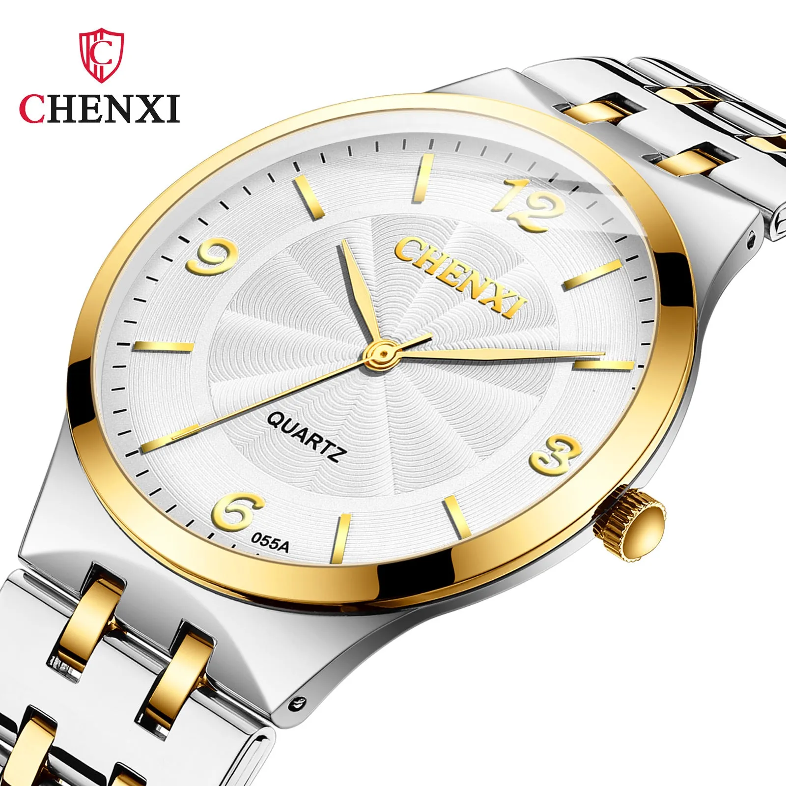 Watch Girls and Boys Couple's Women's Simple Fashion New Ultra-Thin Waterproof Quartz Watch