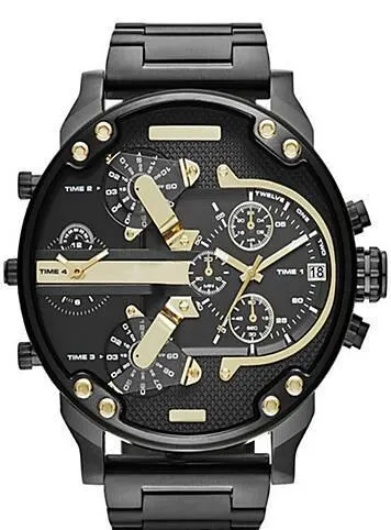 Watch Men's Watch Personality Large Dial Watch Trend Metal Quartz Watch