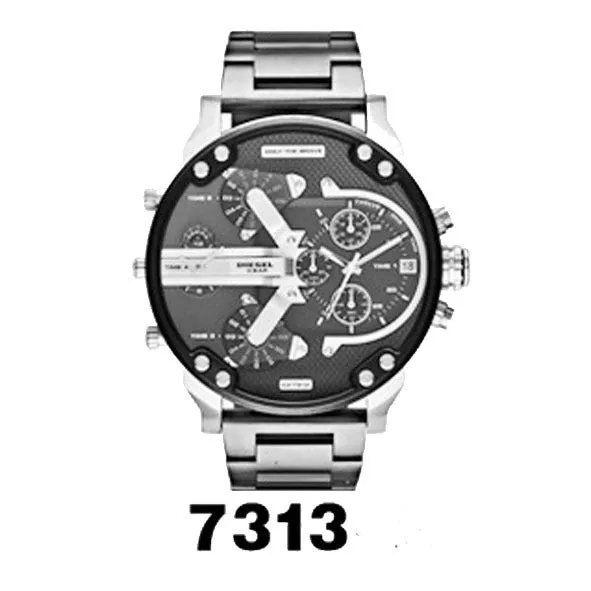 Watch Men's Watch Personality Large Dial Watch Trend Metal Quartz Watch