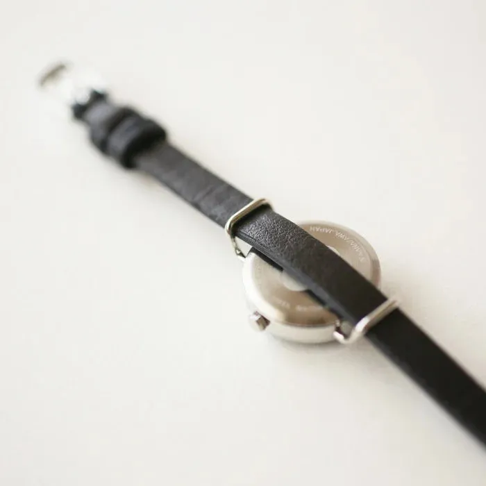 Women's Wristwatch - Black Lip Oyster Pearl Shell, Japanese handmade wrist watch