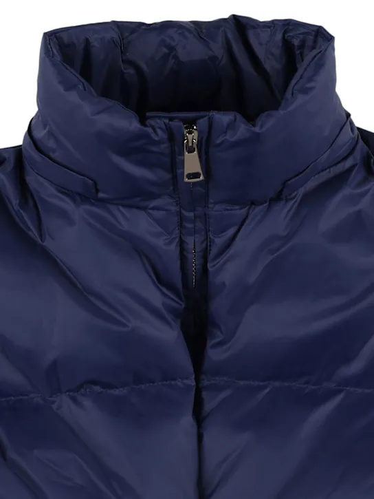 Yves Salomon Enfant   Hooded poly down jacket 