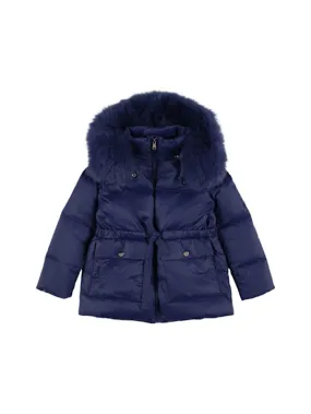 Yves Salomon Enfant   Hooded poly down jacket 